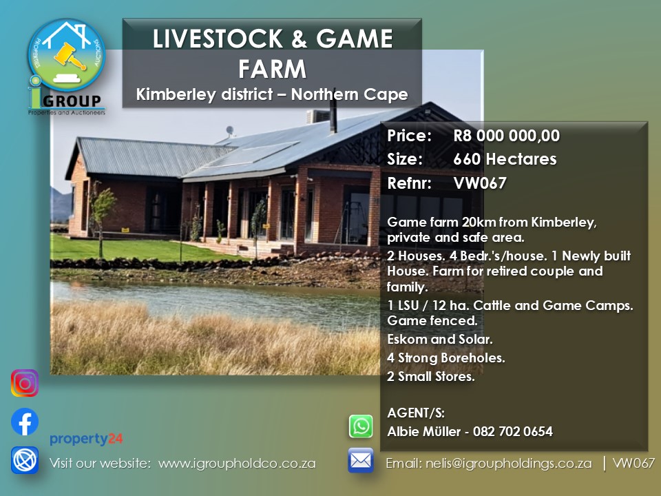 VW067 – Livestock & Game Farm