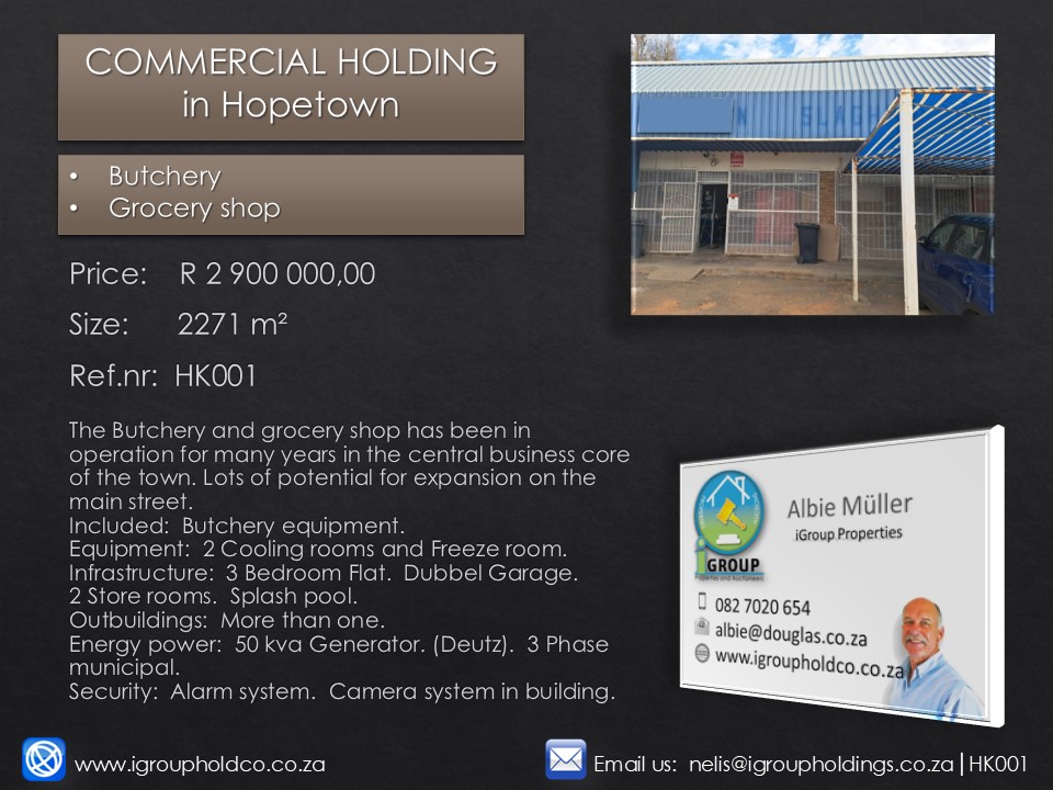 HK001 – Commercial Holding