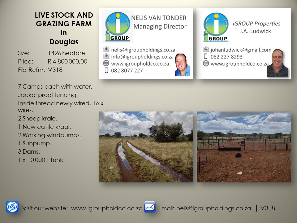 V318 – LIVE STOCK AND GRAZING FARM